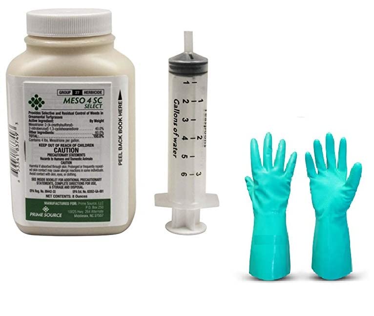 herbicide gloves Primesource Meso 4 SC Select with Tuff Guy Gloves