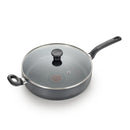 T-fal Easy Care Nonstick Cookware, Jumbo Cooker, 5 Quart, Grey