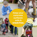 ConSandtrate Concrete Crack Filler - 3 lb. (Single Bottle) for Filling in Concrete Cracks on driveways, walkways and patios.