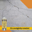 ConSandtrate Concrete Crack Filler - 3 lb. (Single Bottle) for Filling in Concrete Cracks on driveways, walkways and patios.
