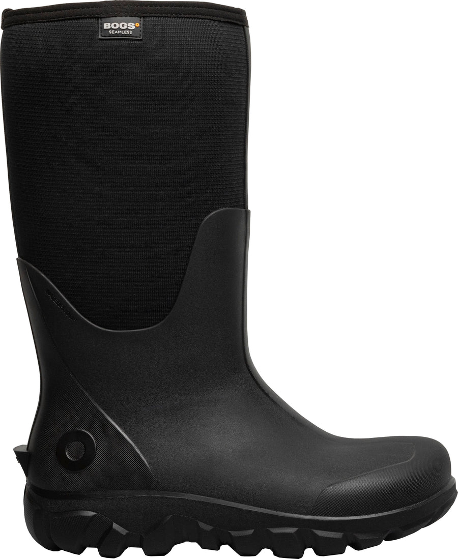 Bogs Classic Seamless Tall Mens Boot, Black, Sz 13 - Over the Sock Boots
