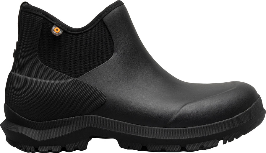 Bogs Sauvie Chelsea II Mens Boot, Black, Sz 9 - Over the Sock Boots