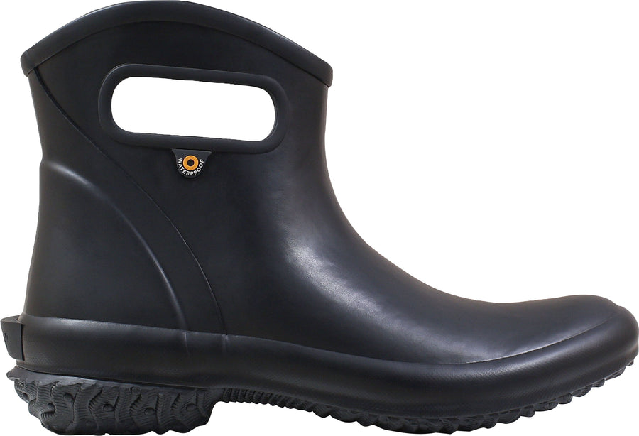 Bogs Patch Ankle Womens Boot, Black, Sz 6 - Over the Sock Boots