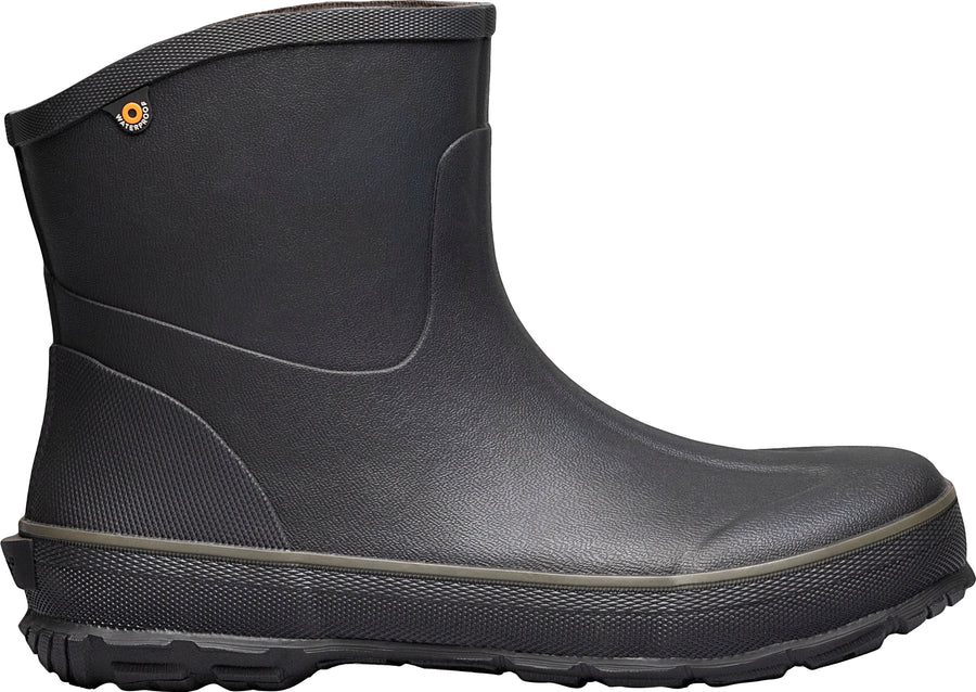Bogs Digger Mid Mens Boot, Black, Sz 7 - Over the Sock Boots