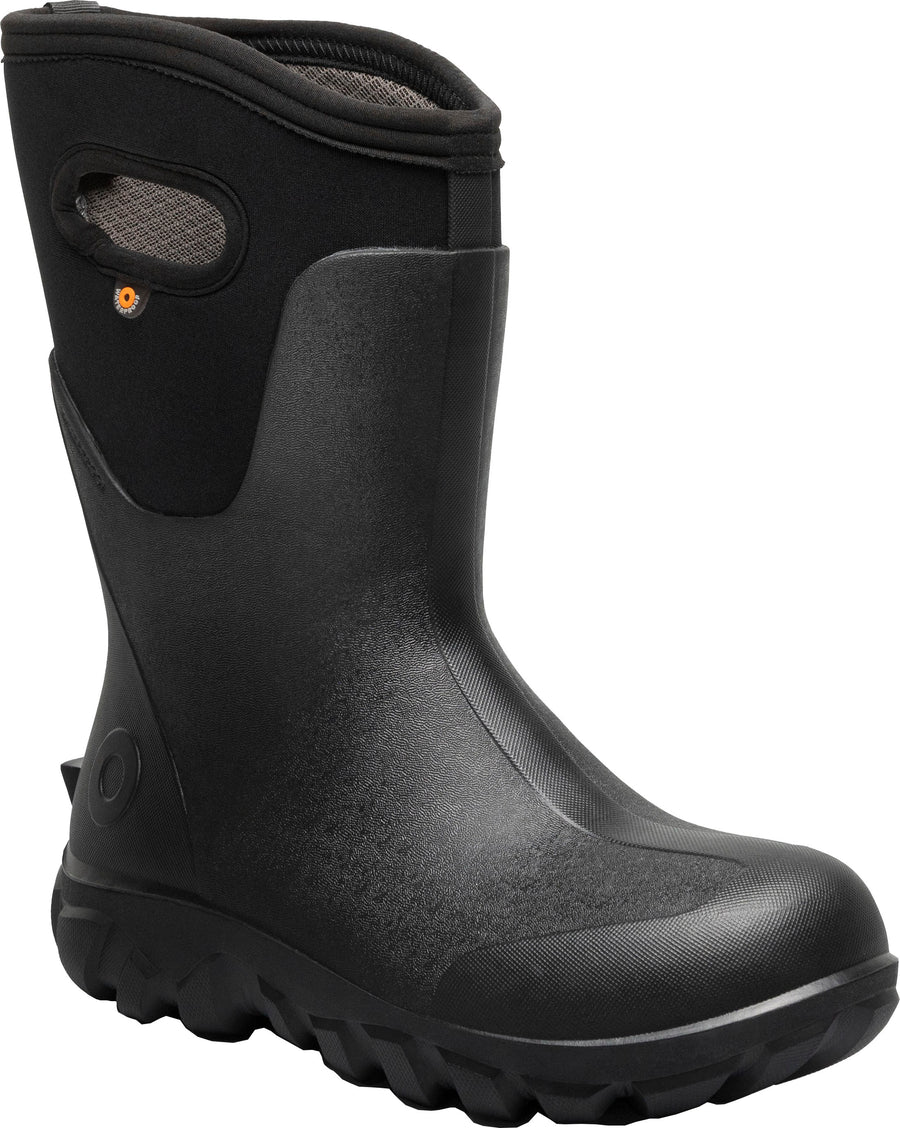 Bogs Classic Seamless Mid Womens Boot, Black, 7 - Over the Sock Boots