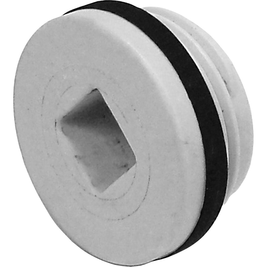 Behlen Stock Tank Drain Plug, Grey - Parts Stock Tanks and Waterers