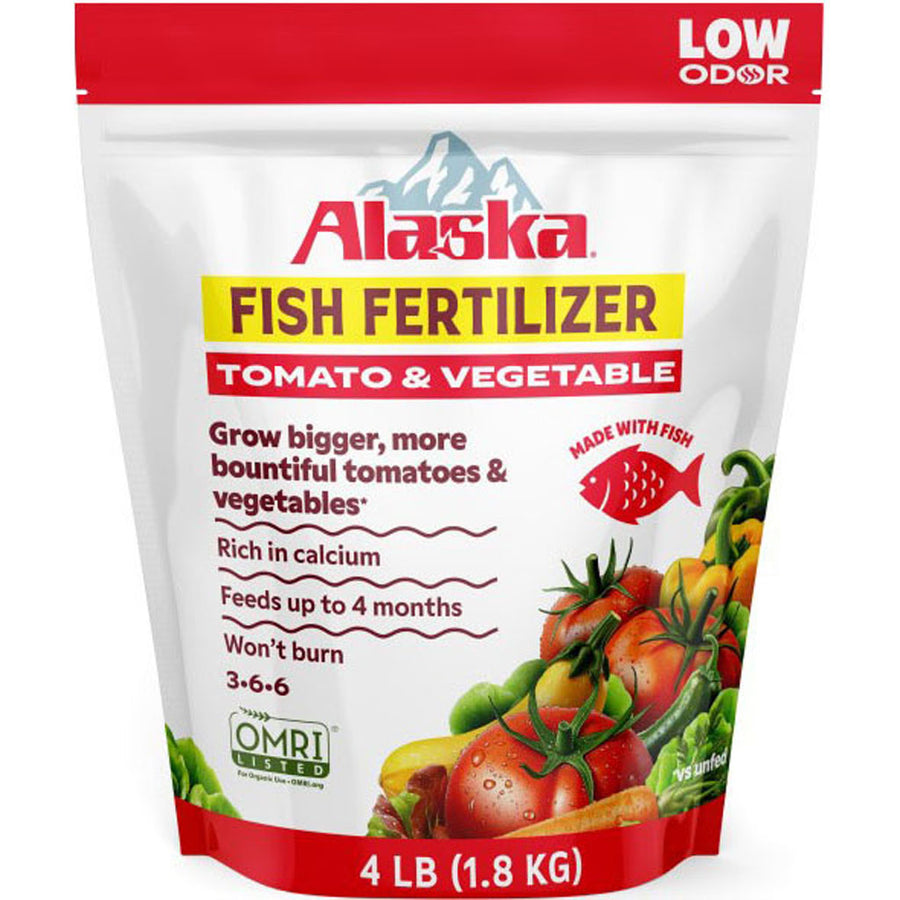Alaska Fish Fertilizer Tomato & Vegetable, 4 lb - Fertilizing