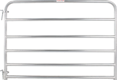 Tarter 6-bar Economy Galvanized Tube Gate, 6 ft - Gates/Panels/Stall