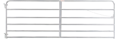 Tarter 6-bar Economy Galvanized Tube Gate, 12 ft - Gates/Panels/Stall