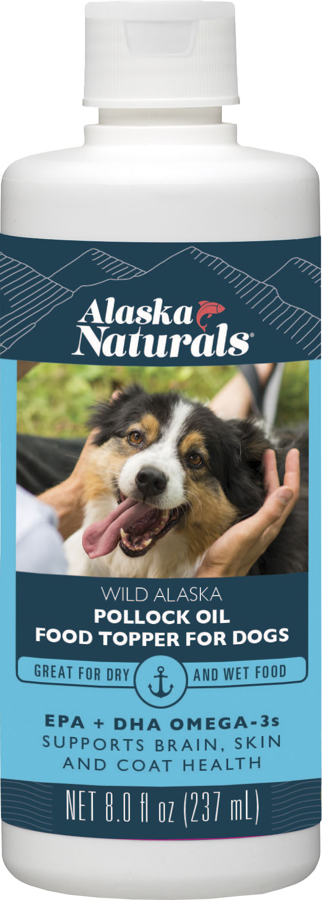 Alaska Naturals Pollock Oil for Dogs, Pollock, 8 oz - Supplements