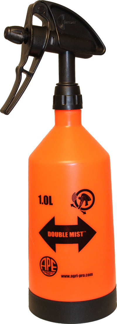 Kwazar Double Mist Trigger Sprayer, Orange, 1 l - Sprayers