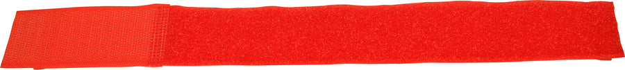 Agri-Pro Nylon Legbands W/Hook & Loop Closure, Red, 1.5x12 in-10 pk - Leg Band Identification