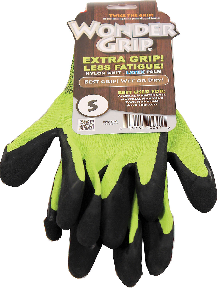 Bellingham Wonder Grip Extra Grip Gloves, Yellow, SM - Coated