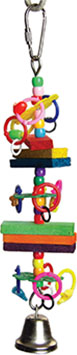 A&e Happy Beaks Beads & Blocks Bird Toy, 7x2x1.75 in - General