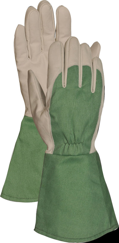 Bellingham Gauntlet Thorn Gloves, Green, MD - Garden