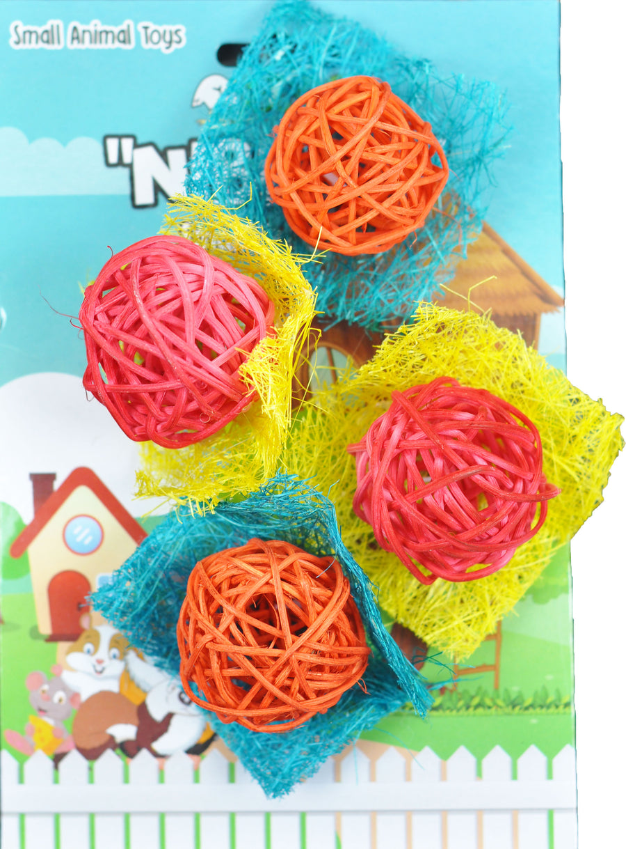Nibbles Loofah Bon Bons Chews, sm-4 pk