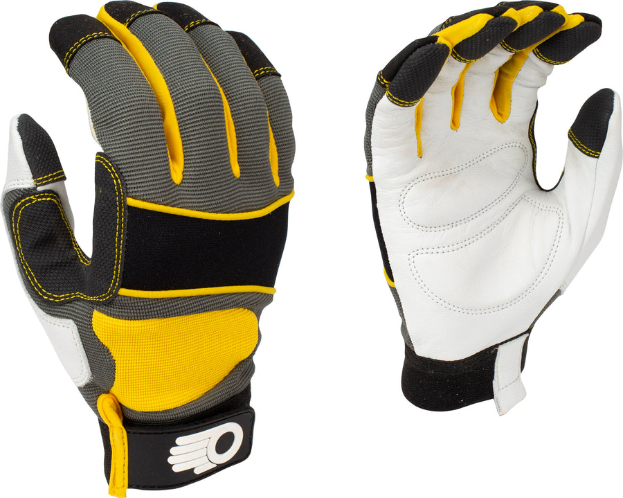 Bellingham Men's Leather Palm Performance Gloves, LG - Leather Work