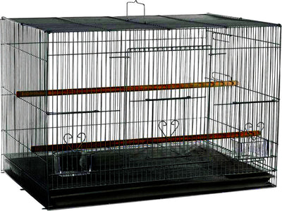 A&e Economy Flight Bird Cage, Black, 30x18x18 in - Cages