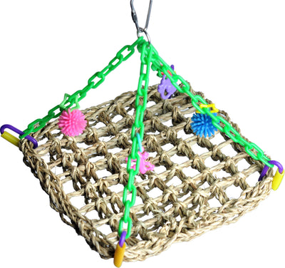 A&e Happy Beaks Hanging Vine Mat Bird Toy, 9x7x6.5 in - General