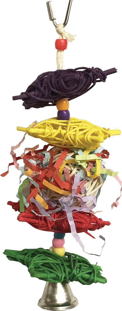 A&e Happy Beaks Crinkle Crinkle Little Star Bird Toy, 8.26x2.56x2.56 in - General
