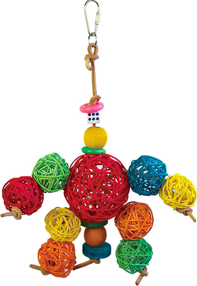 A&e Happy Beaks Have a Ball Bird Toy, 11.81x9.5x9.5 in - General