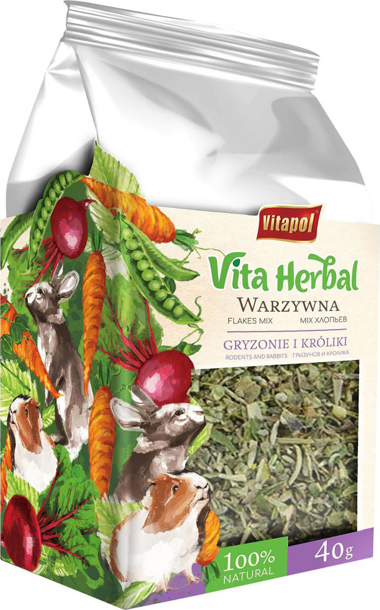 Vitapol Vita Herbal Vegetable Patch Mix, Natural, 100 gm - Edibles