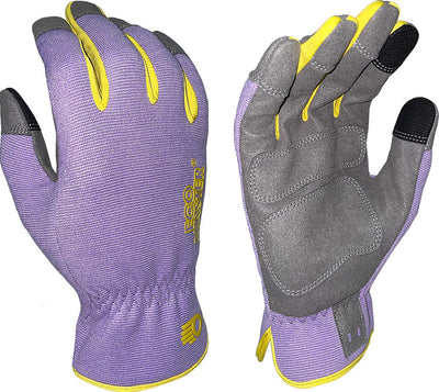 Bellingham Eco Master Ladies Performance Gloves, Purple, SM - Coated