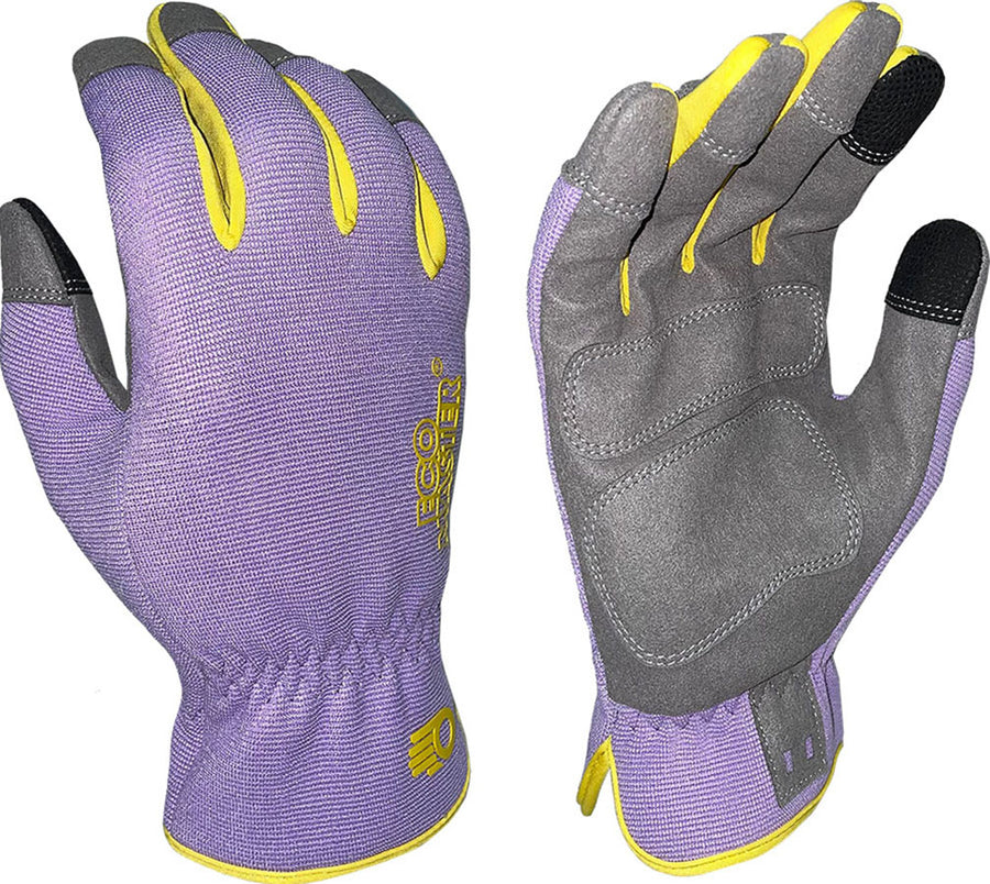 Bellingham Eco Master Ladies Performance Gloves, Purple, MD - Coated