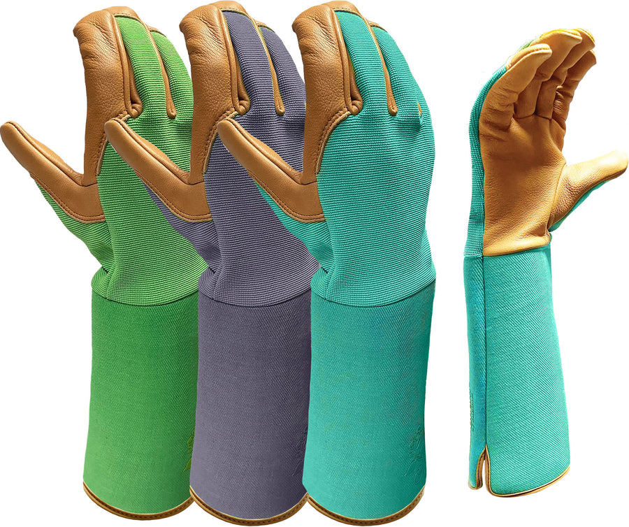 Bellingham Tuscany Gauntlet Thorn Gloves, Assorted, MD - Garden