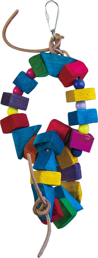 A&e Happy Beaks Blocks & Bead Hanging Wood Rings Bird - General