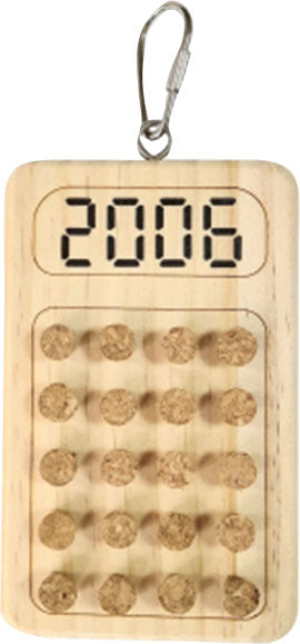 A&e Happy Beaks Wood and Cork Calculator Bird Toy - General