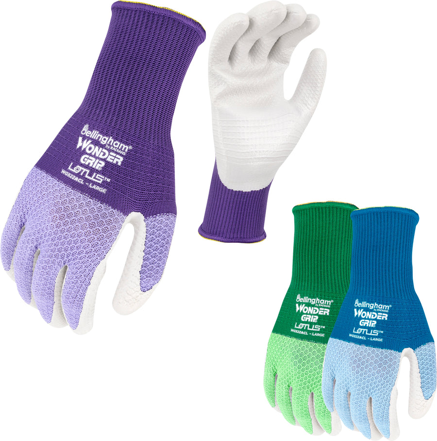 Bellingham Wondergrip Lotus Gloves, Assorted, XS - Coated