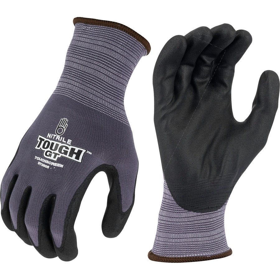 Bellingham Nitrile Tough Gt Touchscreen, Assorted, MD - Coated
