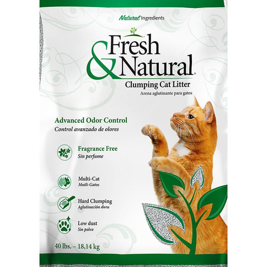 Fresh & Natural Scented Clay Litter, 40 lb