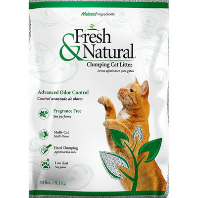 Fresh & Natural Scented Clay Litter, 20 lb