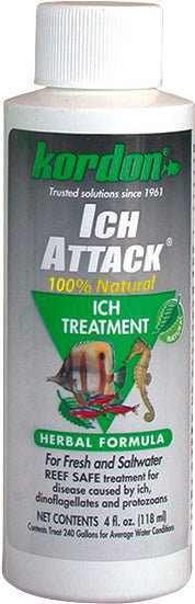 Kordon Ich Attack Herbal Ich Treatment, 4 oz - Medications