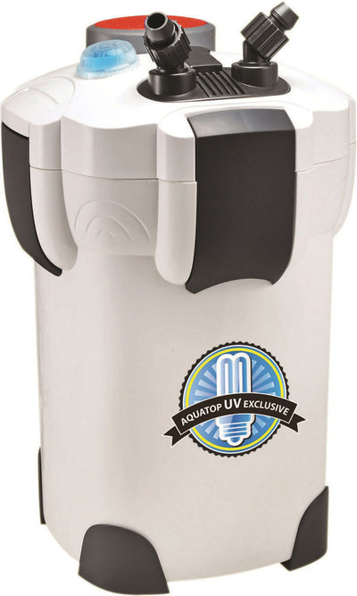 Aquatop 5-Stage Canister Filter W/UV Sterilizer, Up to 175 gal - Canister Filters