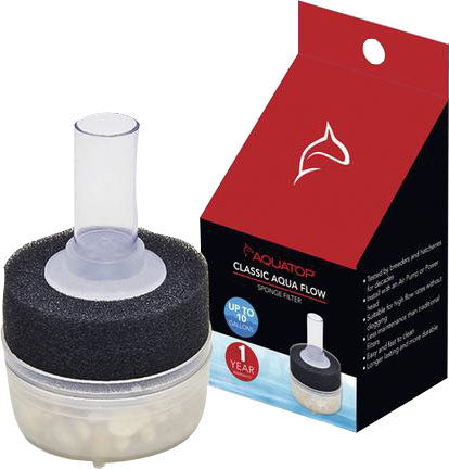 Aquatop Classic Aqua Flow Internal Sponge Filter, Up to 10 gal - Internal Filters