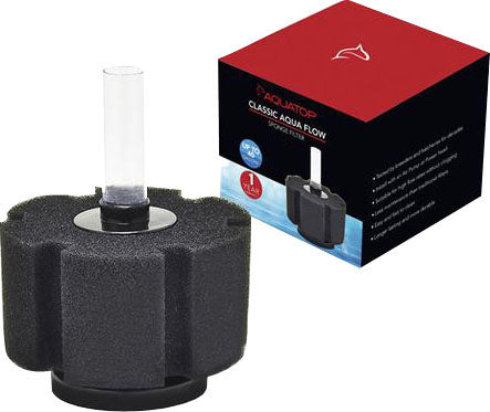 Aquatop Classic Aqua Flow Internal Sponge Filter, Up to 40 gal - Internal Filters