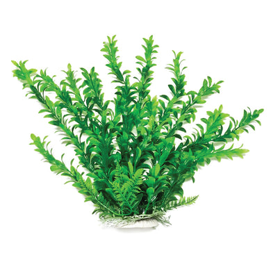 Aquatop Anacharis-Like Weighted Aquarium Plant, Green, 20 in - Plastic Plants