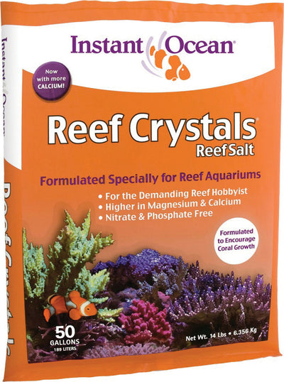 Instant Ocean Reef Crystals Reef Salt Box, 50 gal - Marine Salt