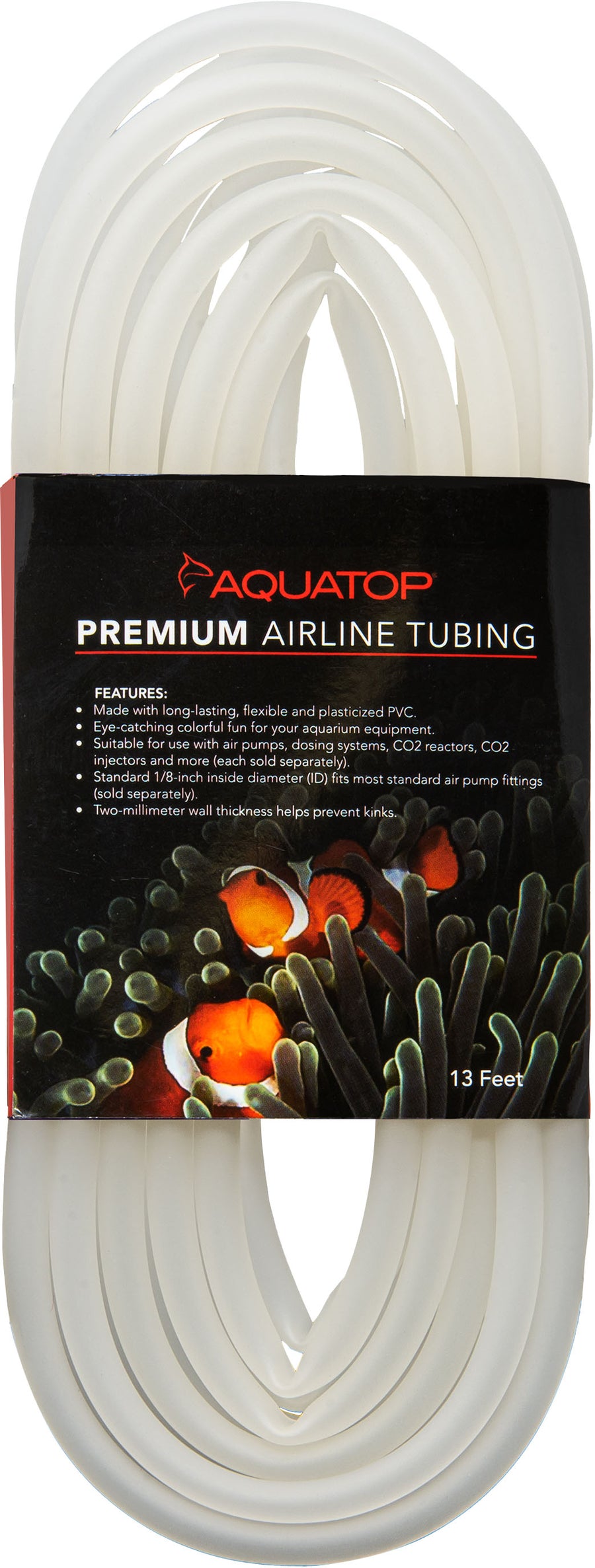 Aquatop Airline Tubing, Clear, 13 ft - Rigid Tubing
