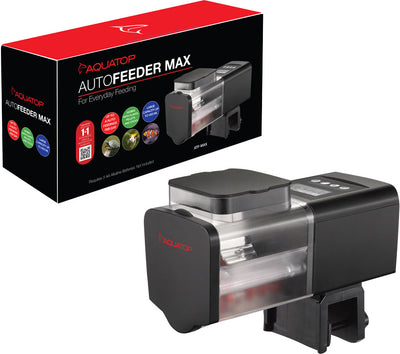Aquatop Automatic Fish Feeder 1-4 Feedings/Day - Feeding Accessories