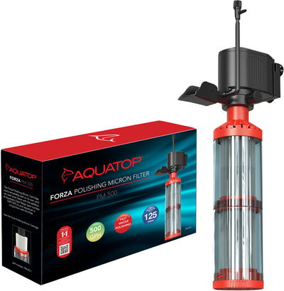 Aquatop Forza Polishing Micron Filter Double, 500gph - Canister Filters