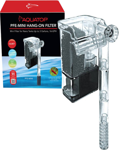 Aquatop Forza Mini Hang-On Filter, 16gph-3gal - External Filters