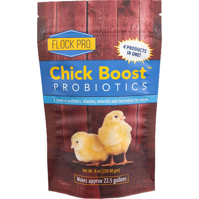 Animal Health Solutions Ahs Flock Pro Chick Boost Probiotics, 8 oz - Supplements