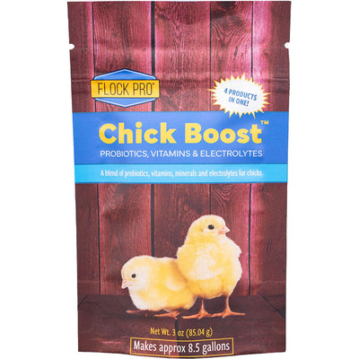 Animal Health Solutions Ahs Flock Pro Chick Boost Probiotics, 3 oz - Supplements
