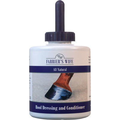 Animal Health Solutions Ahs Farrier's Wife Hoof Dressing with Brush, 30 oz - Hoof Conditioners