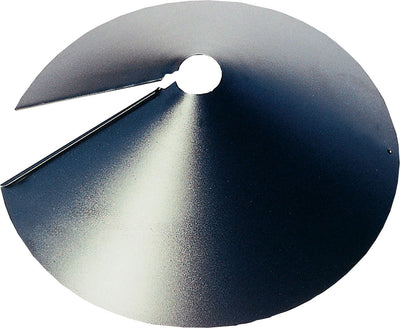 Audubon Wrap Around Squirrel Baffle, Black, 18 in - Baffles-Pole