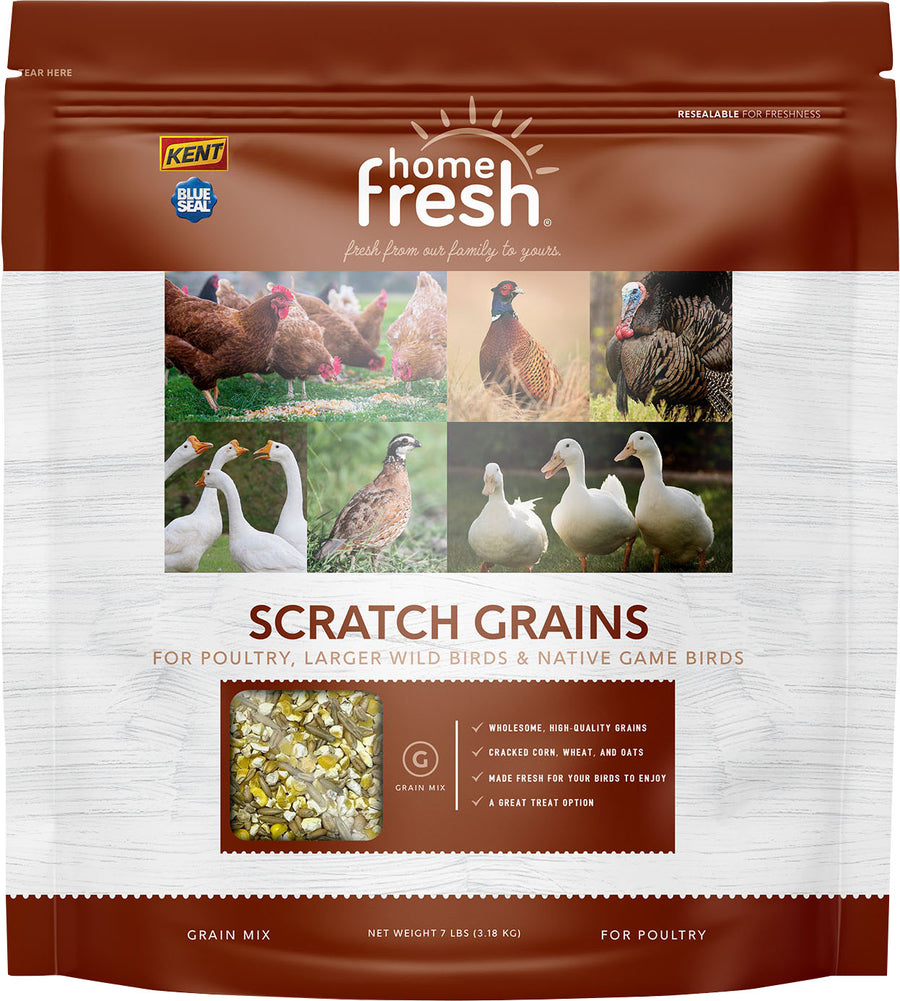Blue Seal Home Fresh Multi Flock Scratch Grains, 7 lb - Scratch Feed